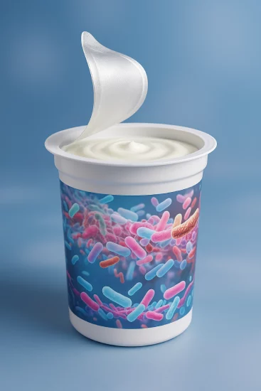 Yaourt avec probiotiques