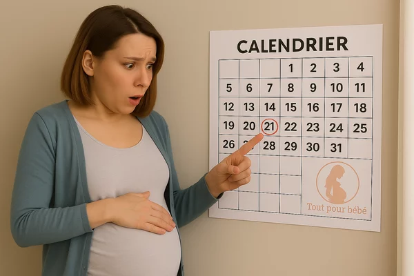 La durée de la grossesse et la date d'accouchement
